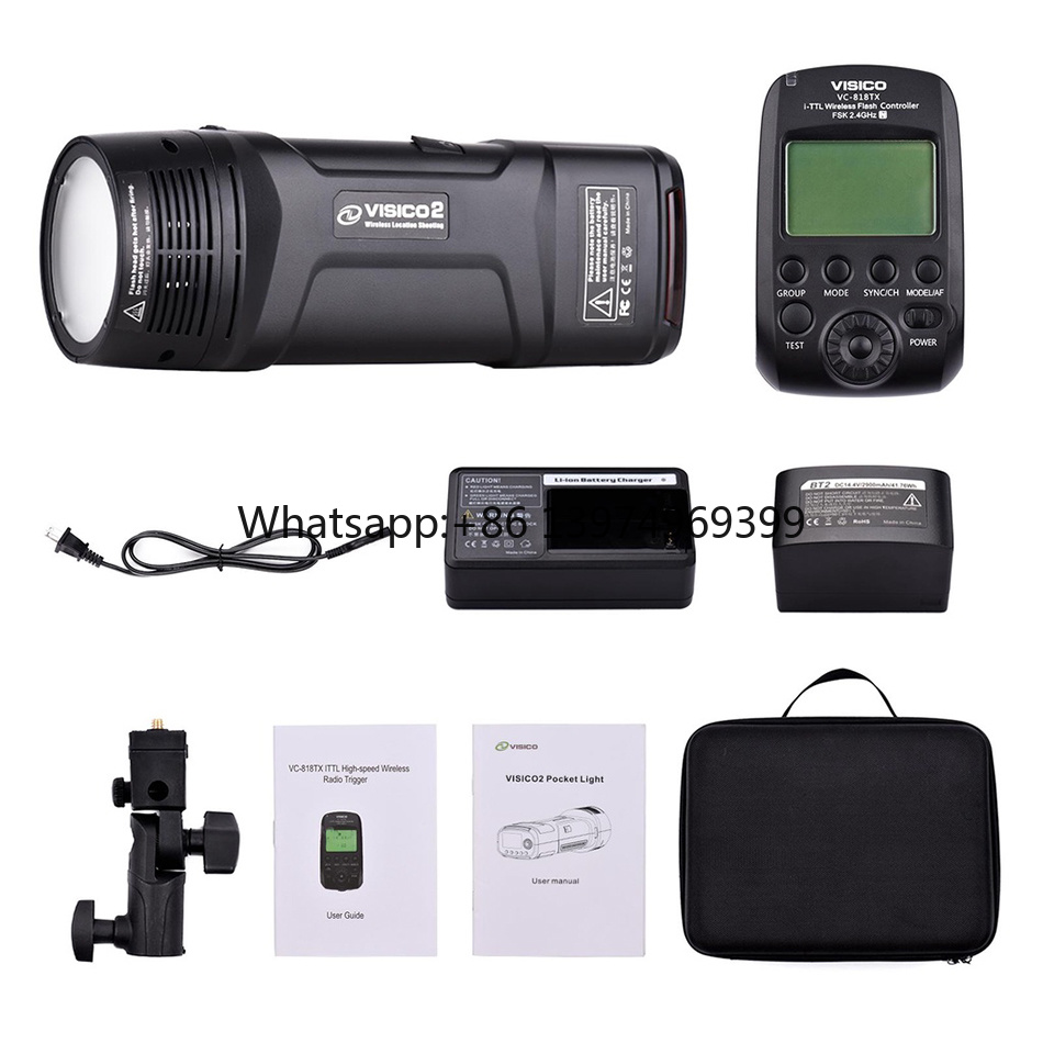 Photography Still Life Lighting - فلاش محمول صغير بقوة 200 واط