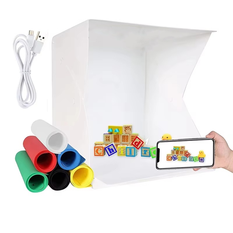 Photography Lighting Set Up - صندوق إضاءة قابل للطي، خيمة استوديو