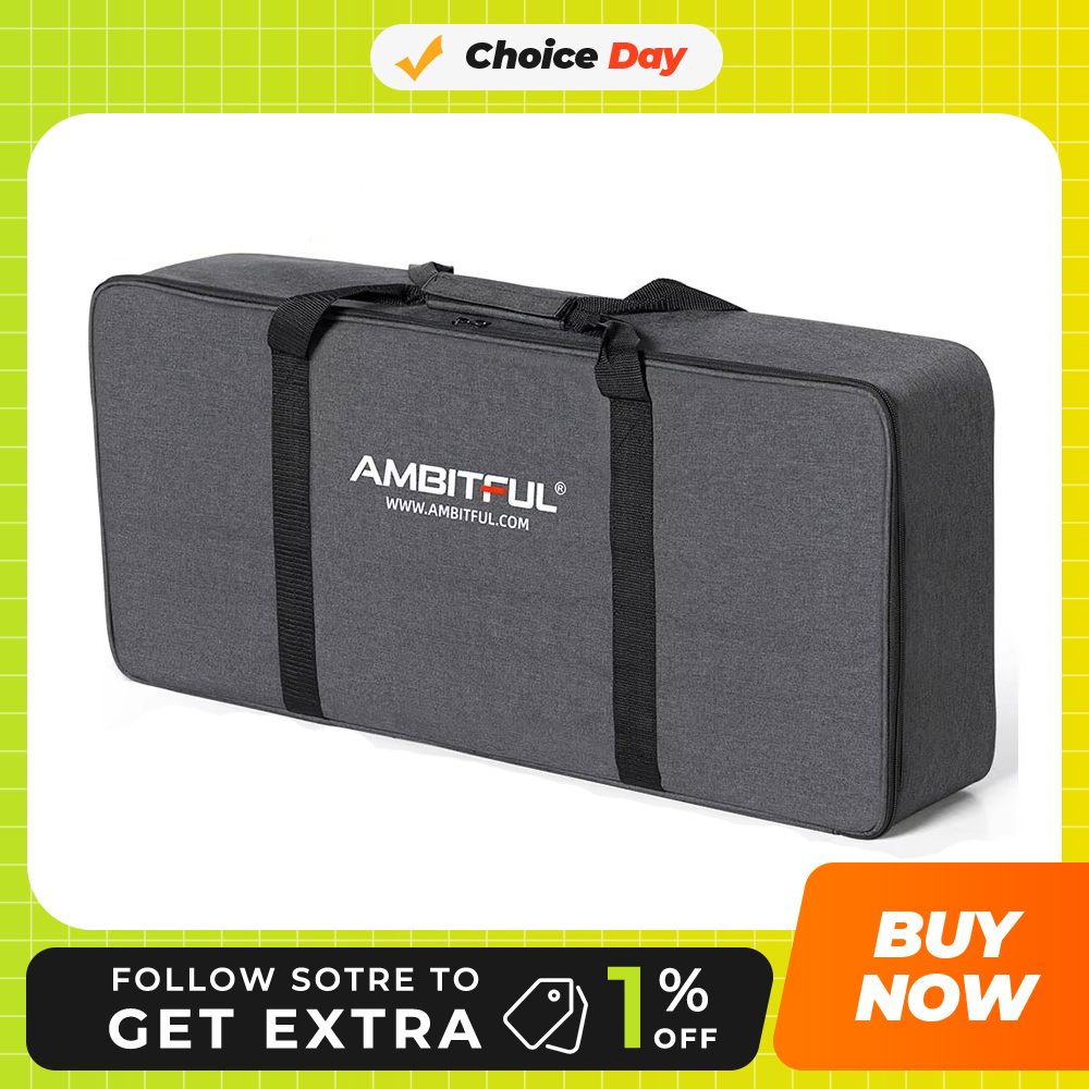 Photography Lighting Case - حقيبة حمل محمولة جديدة من AMBITFUL