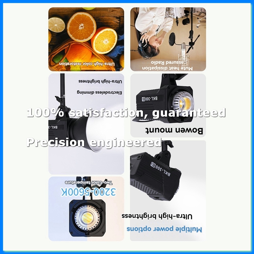 Photography Lighting Indoor - ضوء فيديو LED ثنائي بقوة 300