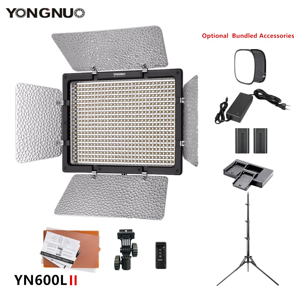 Photography Lighting Options - YONGNUO YN600L II كاميرا التصوير الفوتوغرافي