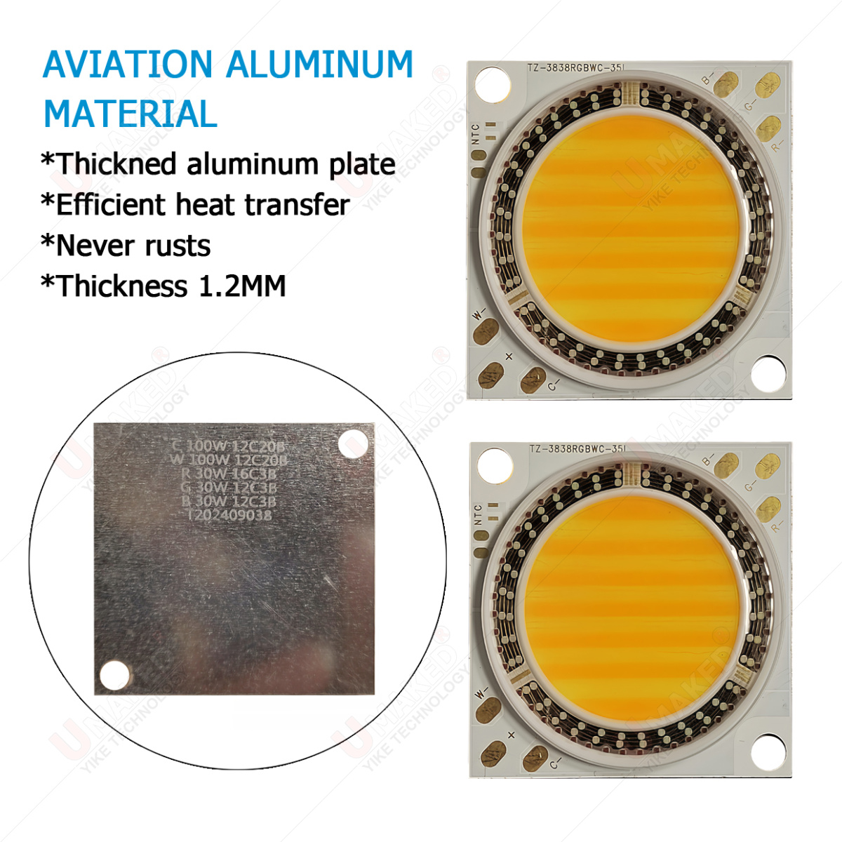 38x38 مللي متر 290 واط COB SMD - مراجعة Photography Lighting Options وسعره
