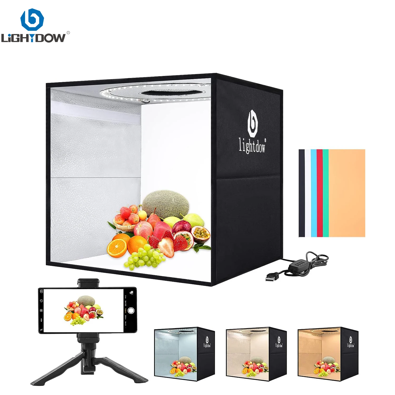 Lightdow صور الإضاءة استوديو ا - مراجعة Photography Lighting Case وسعره
