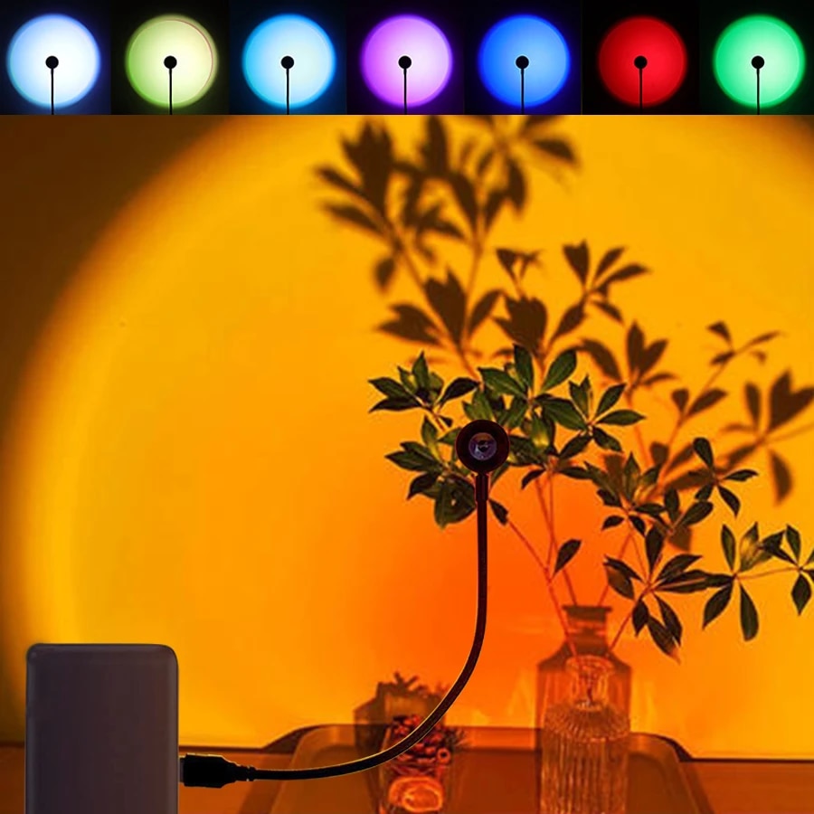 MeeToo USB غروب الشمس المزاج م - مراجعة Photography Lighting Wall وسعره