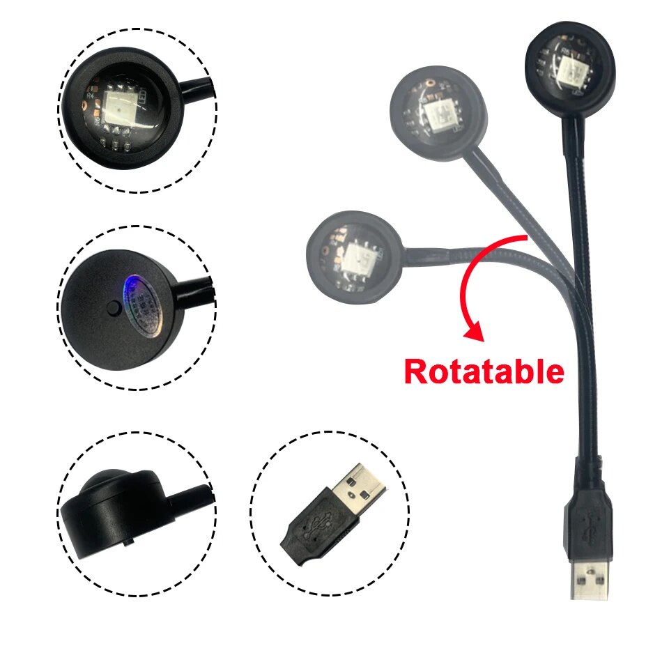 MeeToo USB غروب الشمس المزاج م - مراجعة Photography Lighting Wall وسعره