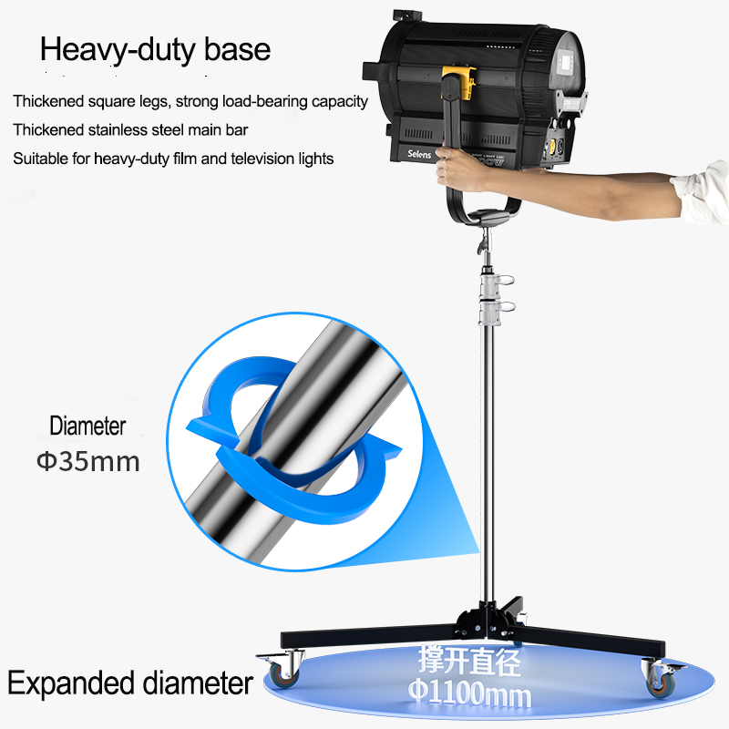 حامل إضاءة احترافي ثقيل الوزن  - مراجعة Photography Led Lighting Kit وسعره