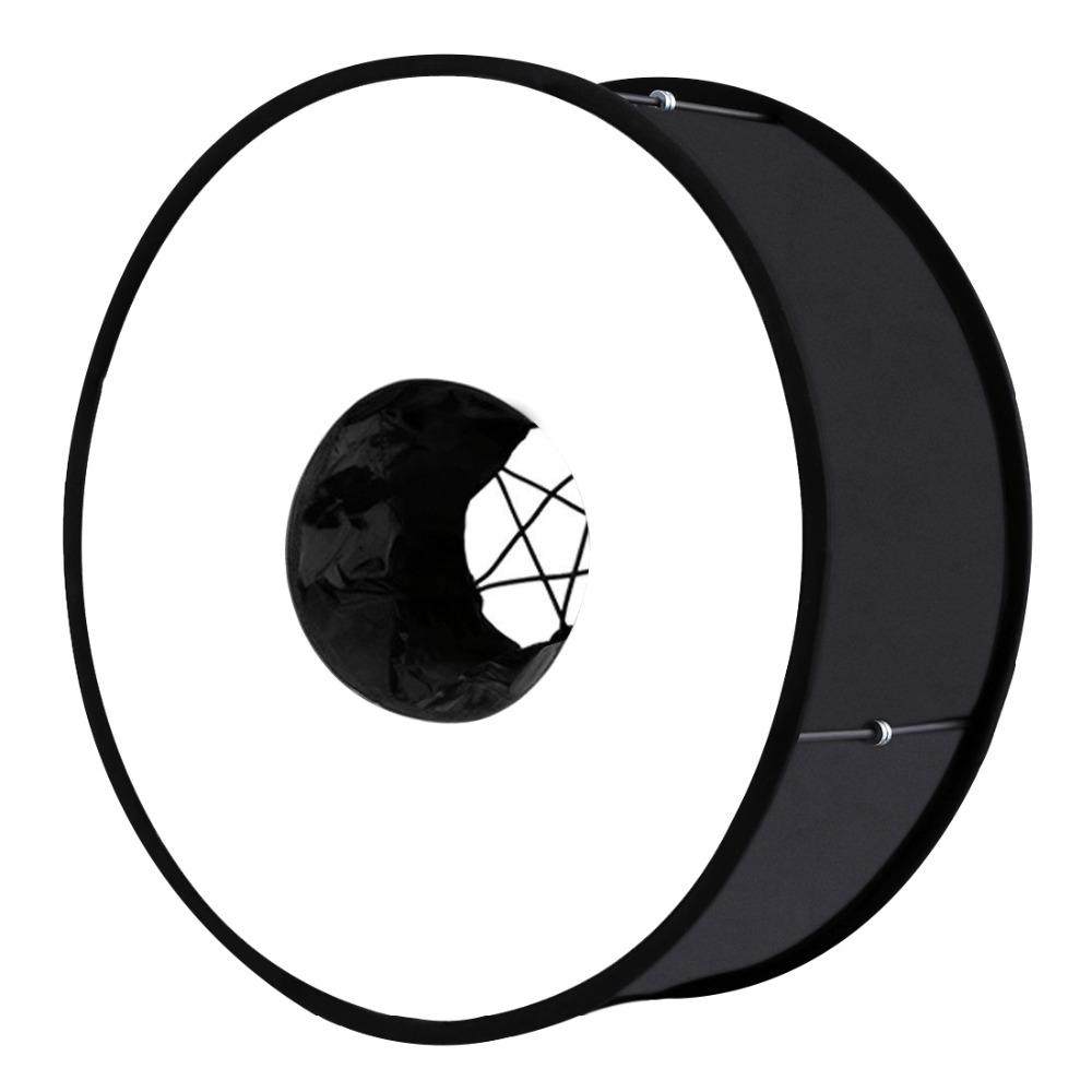 صندوق إضاءة دائري 45 سم للفلاش - مراجعة Photography Lighting Case وسعره