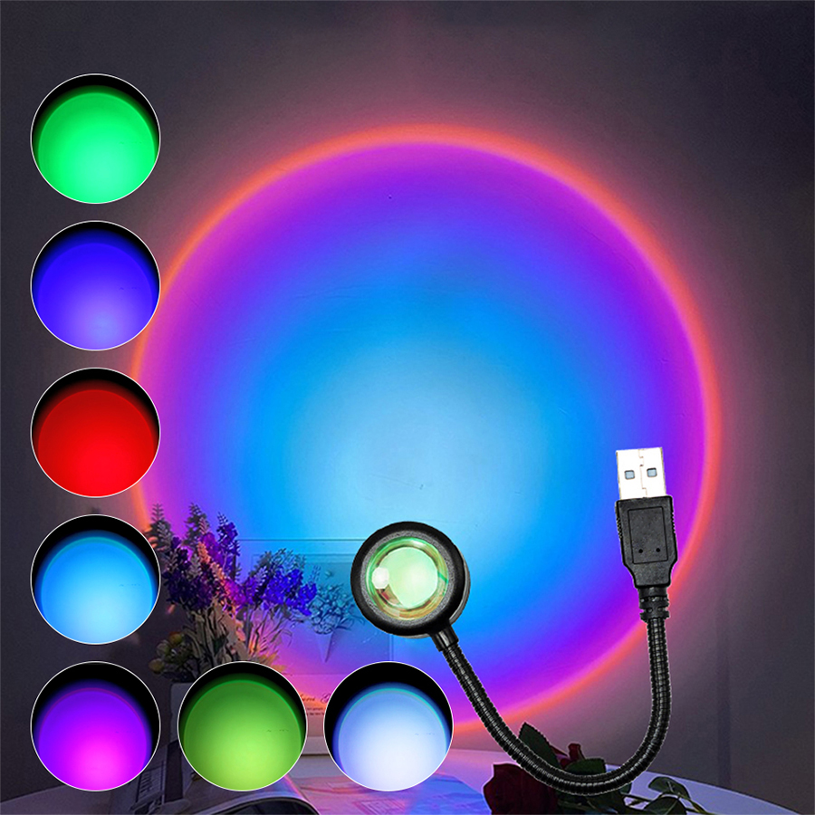 مصباح LED بمنفذ USB لعرض غروب  - مراجعة Photography Lighting Wall وسعره