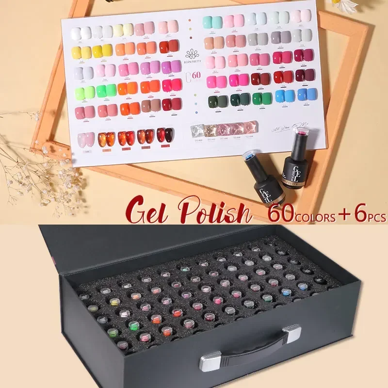 ولد جميلة 60 لون المهنية الرات - مراجعة Coloured Gel Set وسعره