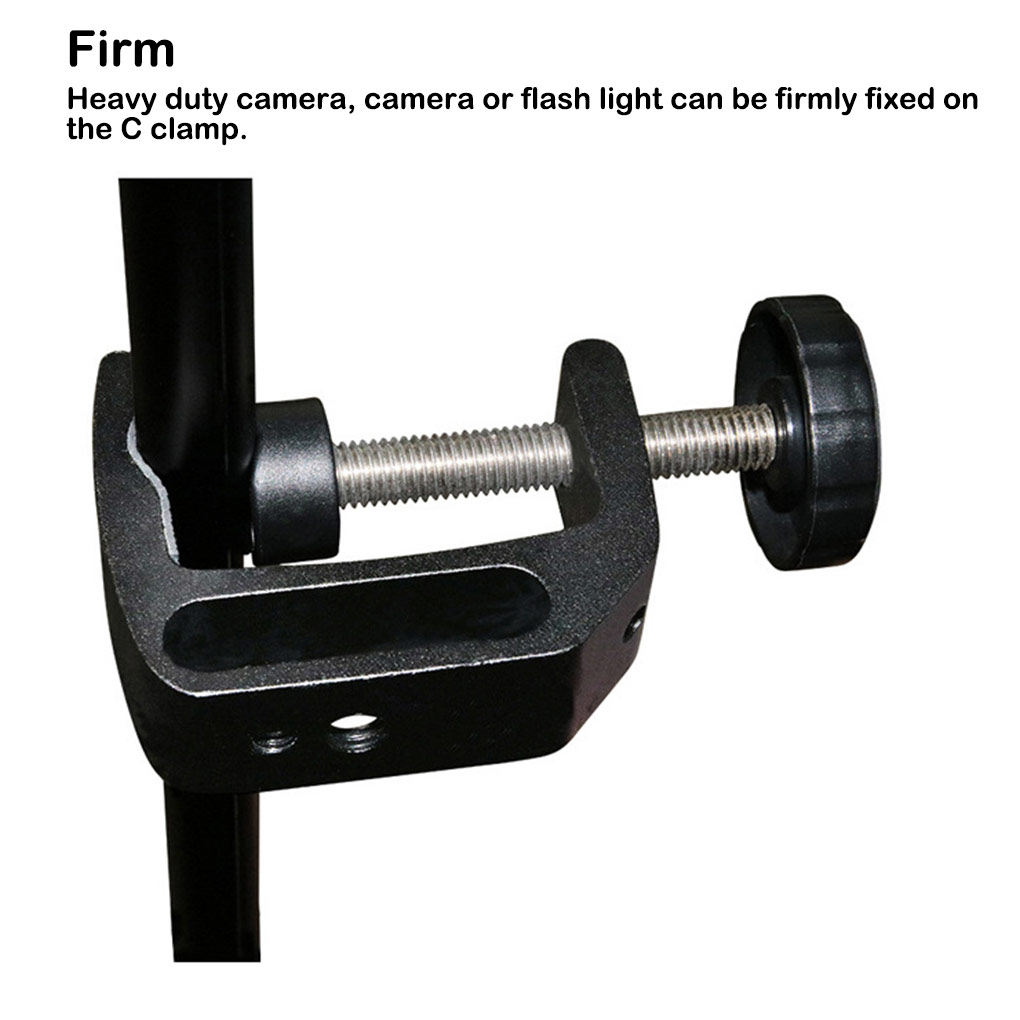 C- على شكل المشبك سبائك الألوم - مراجعة Photography Lighting Type وسعره