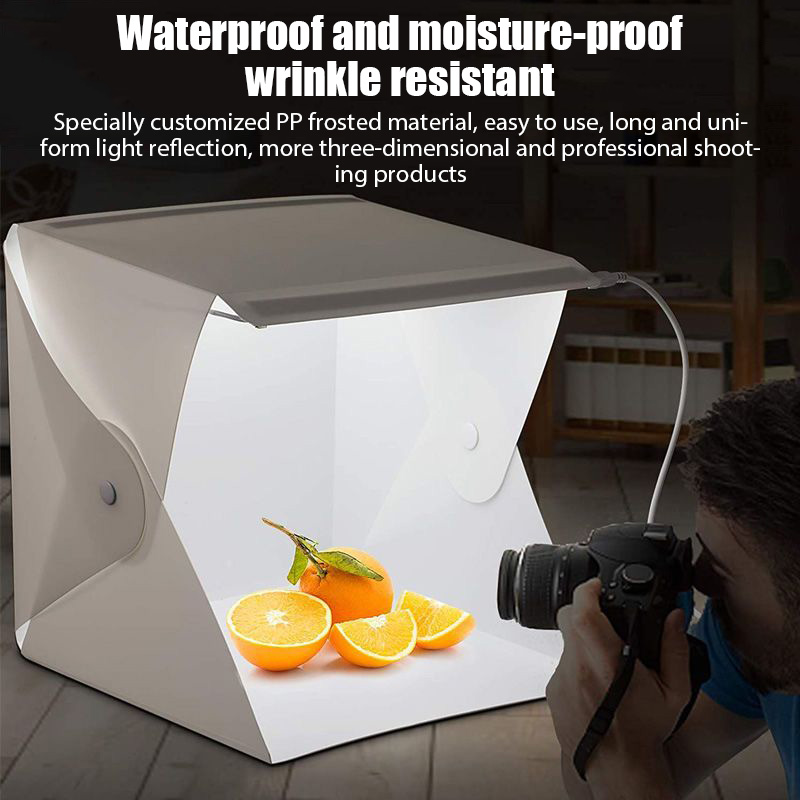 صندوق إضاءة قابل للطي، خيمة اس - مراجعة Photography Lighting Set Up وسعره