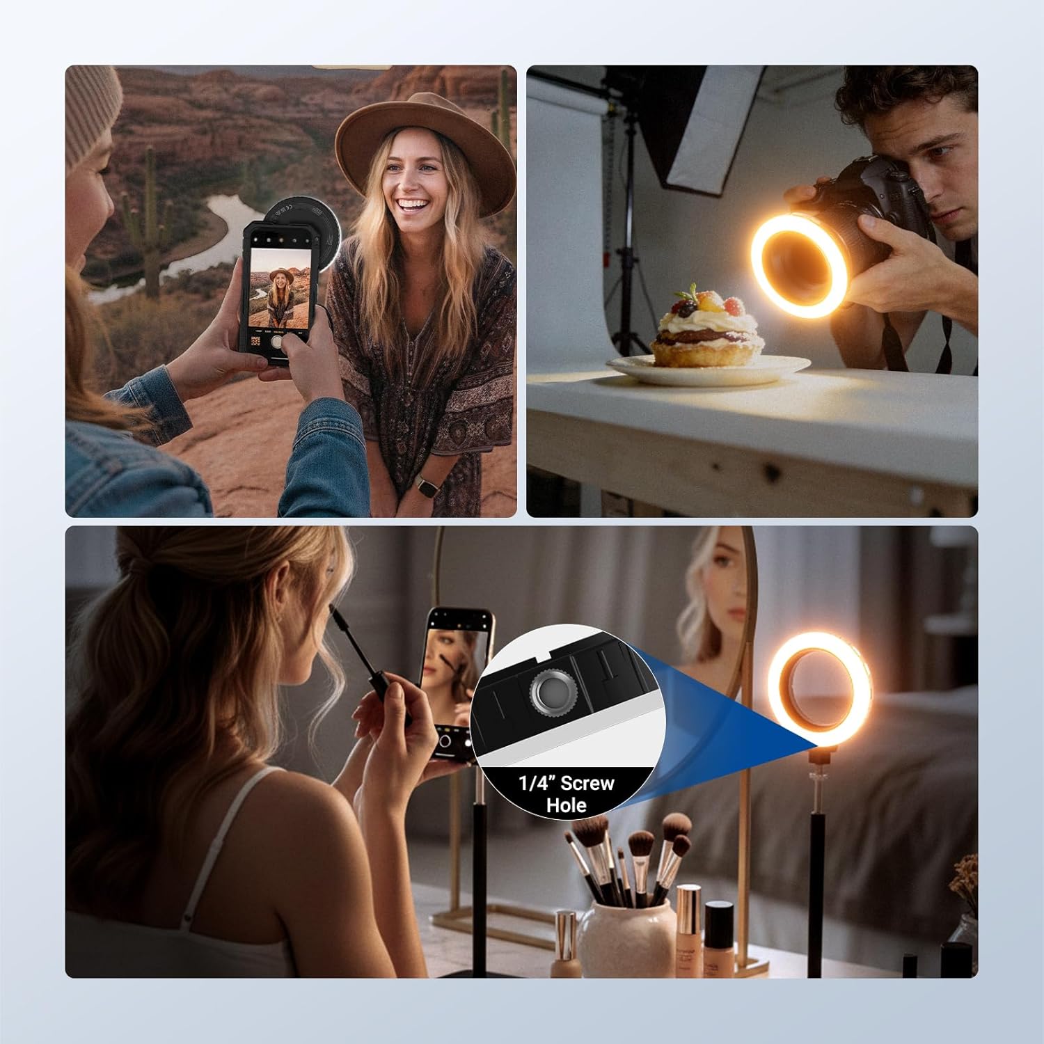إضاءة حلقية أساسية من NEEWER ب - مراجعة Photography Lighting Case وسعره
