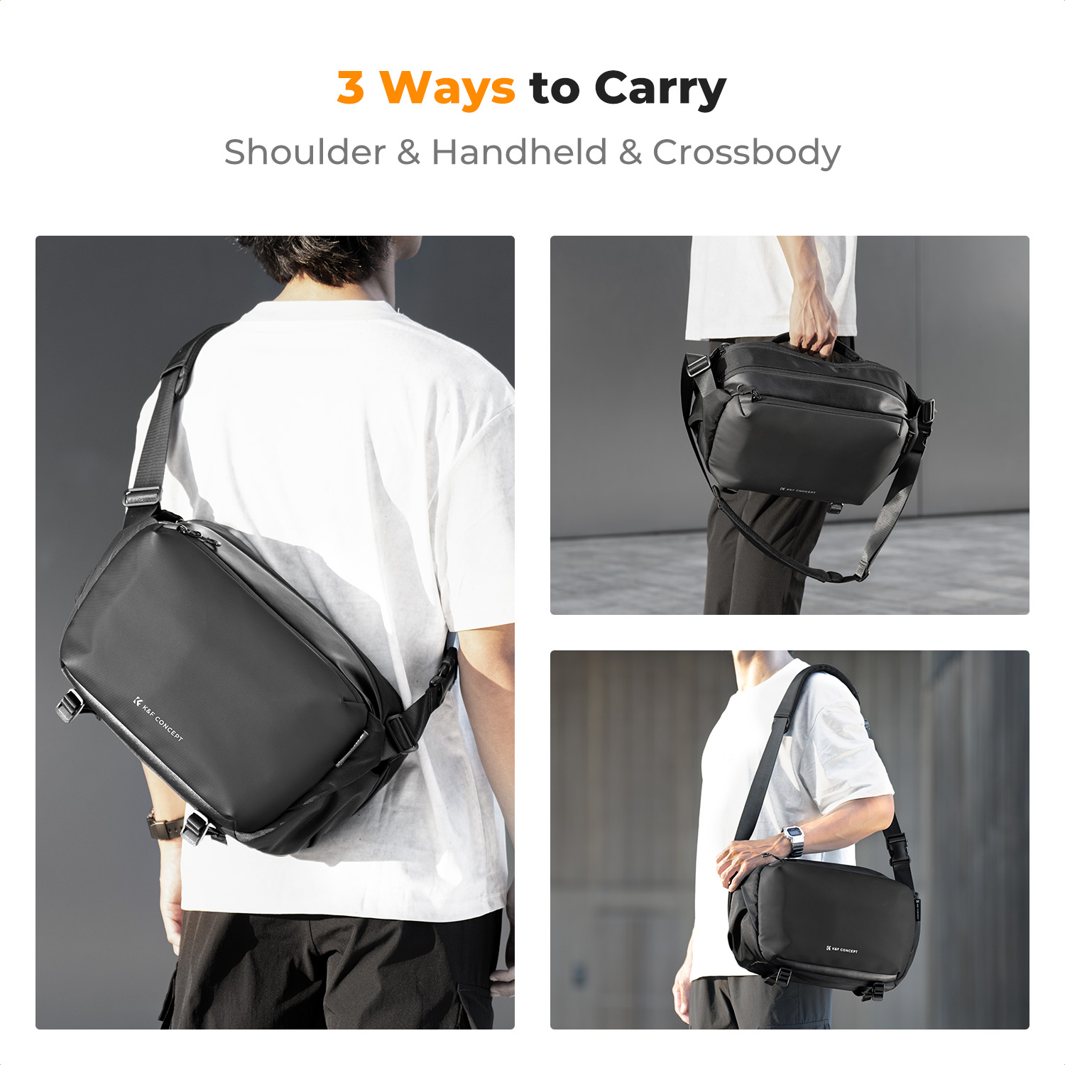 حقيبة كاميرا K&F CONCEPT 12L/1 - مراجعة Photography Lighting Bag وسعره