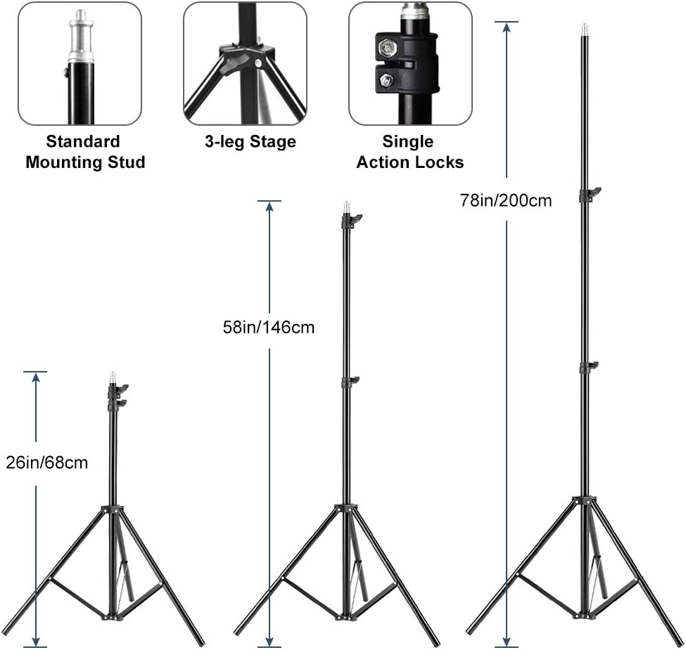 مجموعة إضاءة سوفت بوكس للتصوير - مراجعة Photography Lighting Set Up وسعره