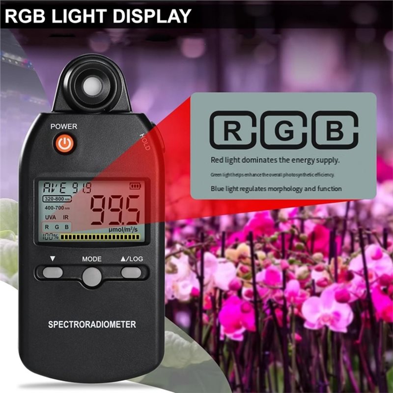 جهاز قياس الضوء B50C 320 نانوم - مراجعة Photography Lighting Test وسعره