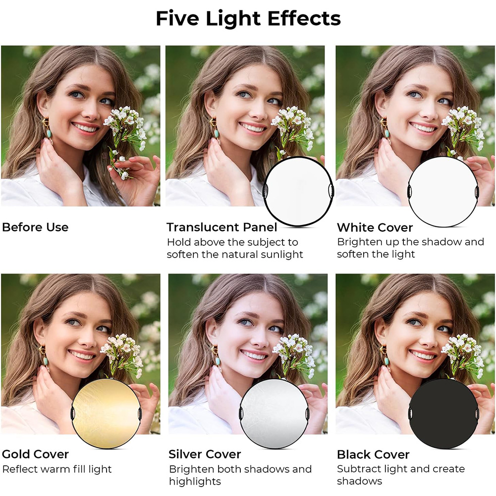 عاكس ضوء قابل للطي من MYOBO مع - مراجعة Photography Lighting Case وسعره