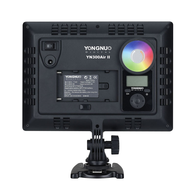 ضوء فيديو LED ثنائي اللون من Y - مراجعة Photography Lighting Options وسعره