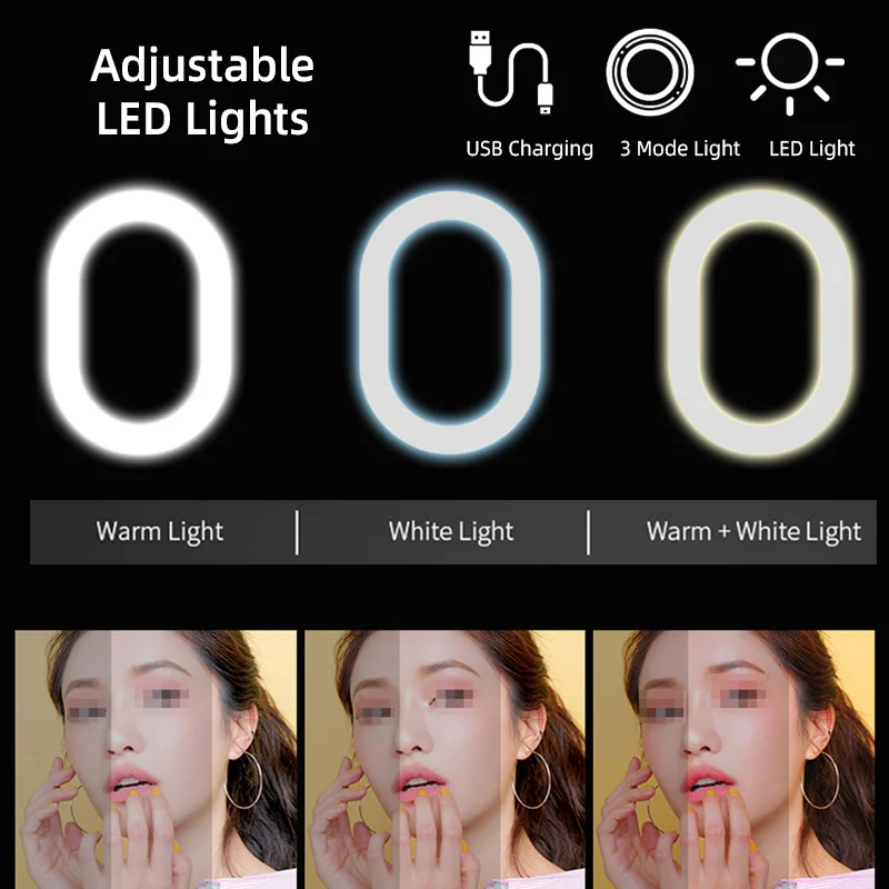 إضاءة حلقية للسيلفي للتصوير ال - مراجعة Photography Lighting Options وسعره