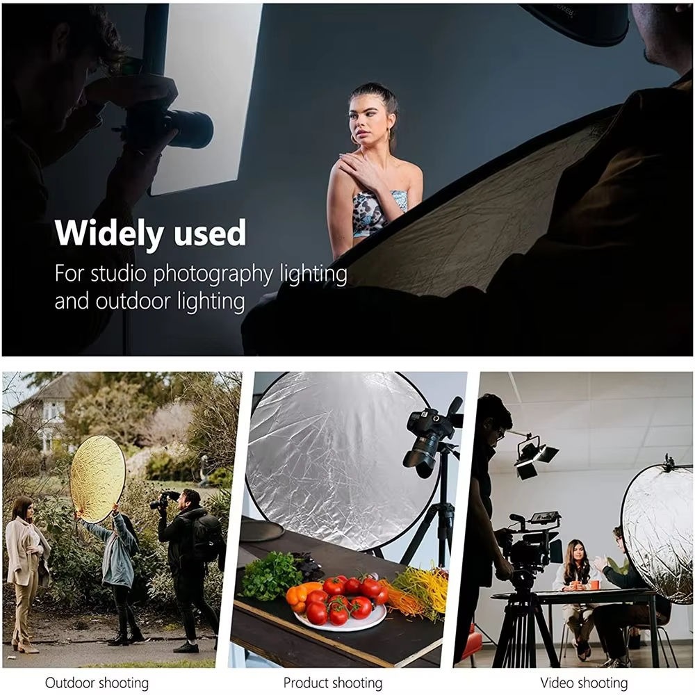 عاكس ضوء محمول قابل للطي 5 في  - مراجعة Photography Lighting Bag وسعره