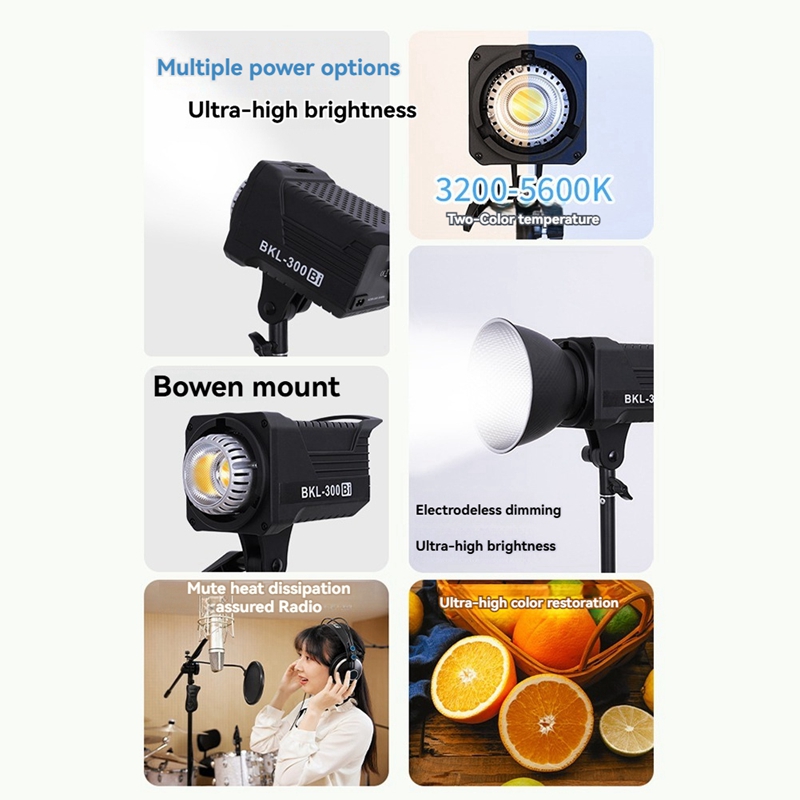 ضوء فيديو LED ثنائي بقوة 300 و - مراجعة Photography Lighting Indoor وسعره