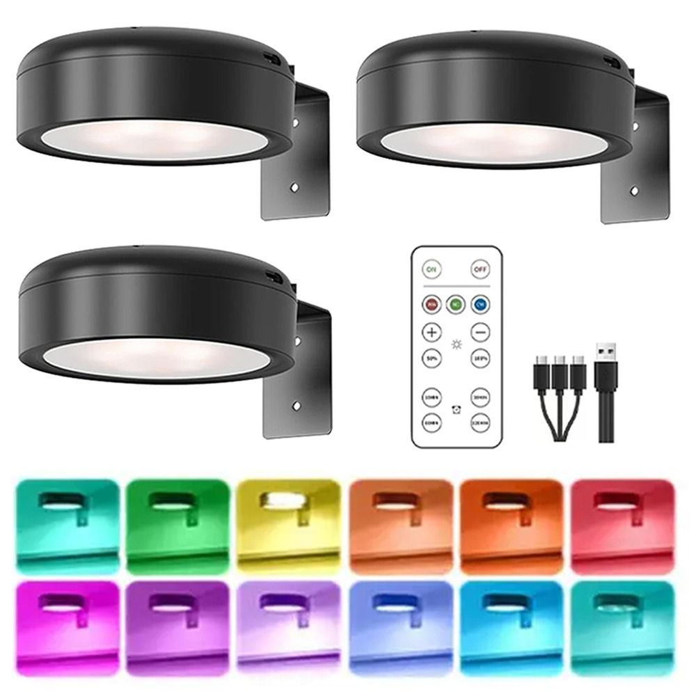 1/2/3 قطعة مصباح LED مغناطيسي  - مراجعة Photography Lighting Wall وسعره