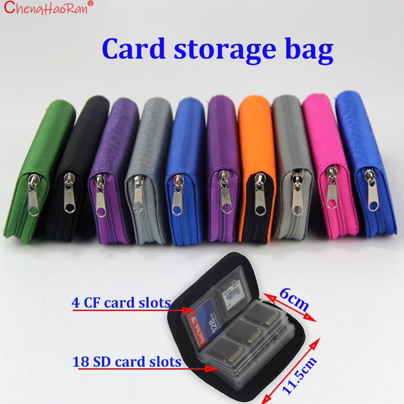 1 قطعة 22 فتحة بطاقة الذاكرة ح - مراجعة Photography Lighting Bag وسعره