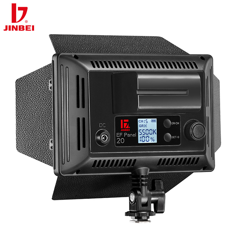 ضوء فيديو LED من JINBEI طراز E - مراجعة Photography Lighting Options وسعره
