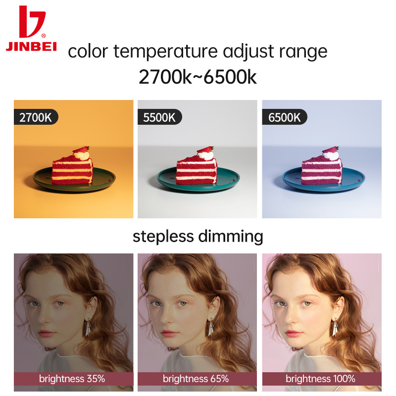 ضوء فيديو LED من JINBEI طراز E - مراجعة Photography Lighting Options وسعره