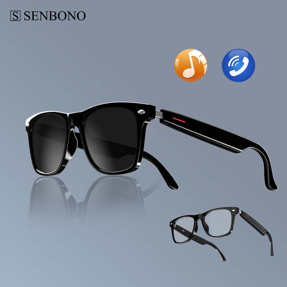 نظارات SENBONO E13 الذكية: عدس - مراجعة Photography Lighting Gear وسعره